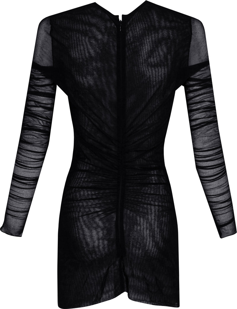 Dolce & Gabbana Spring 1998 Sheer Embellished Madonna Dress