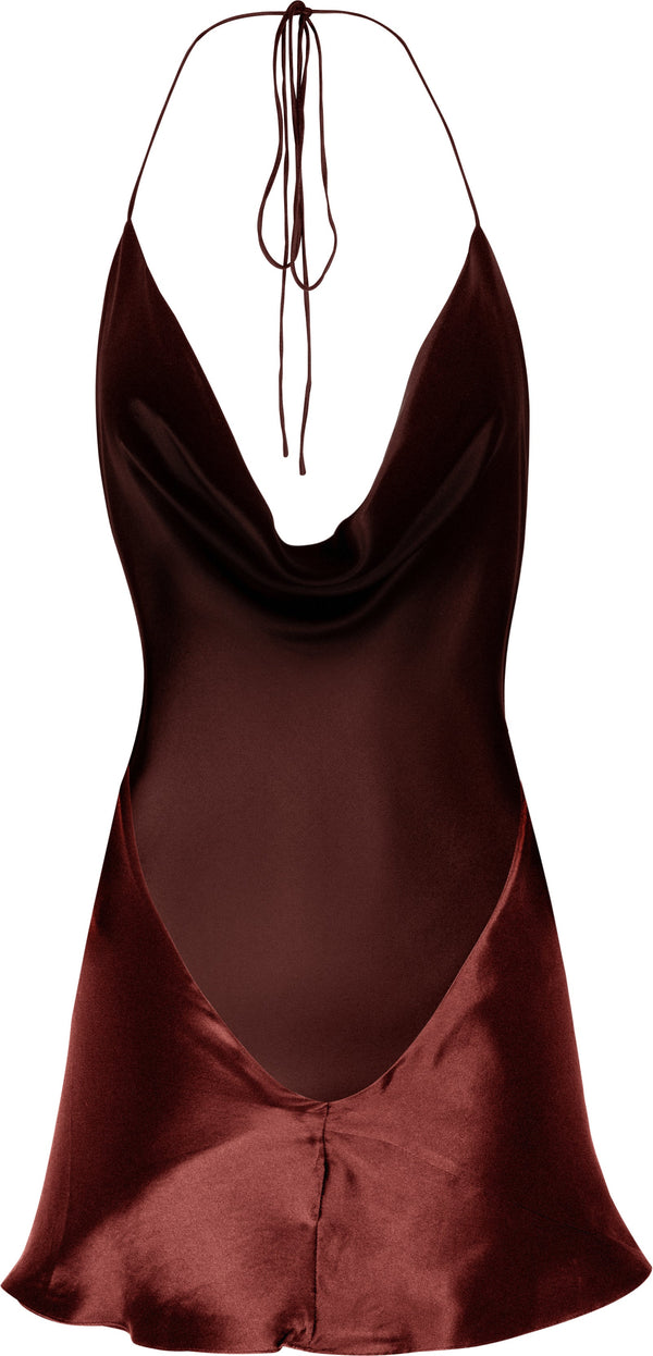 Dolce & Gabbana Fall 2002 Runway Satin Backless Micro Dress