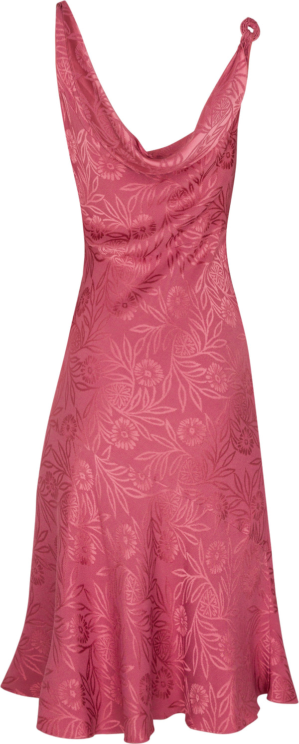 John Galliano Spring 2000 Printed Asymmetrical Dress