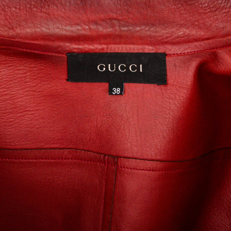 Gucci Spring 1999 Runway Leather Biker Jacket