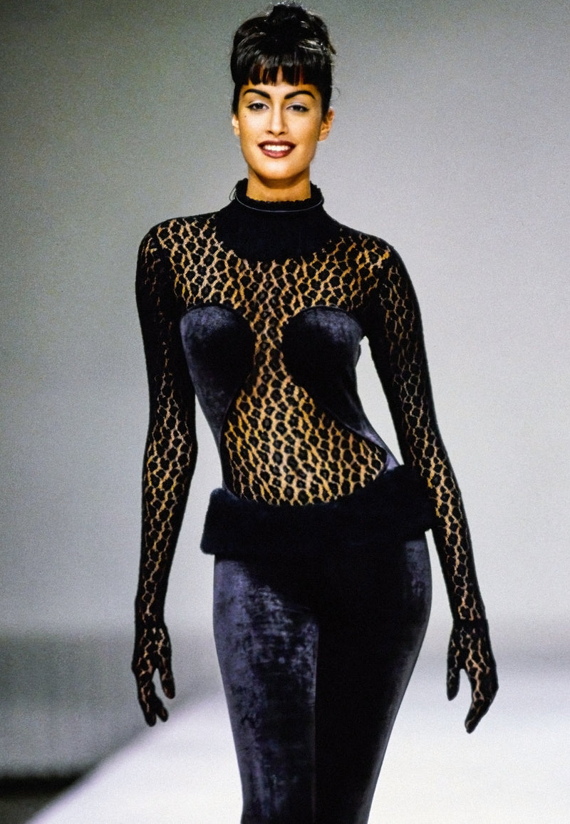 Alaïa Fall 1991 Knit Knee-Length Skirt
