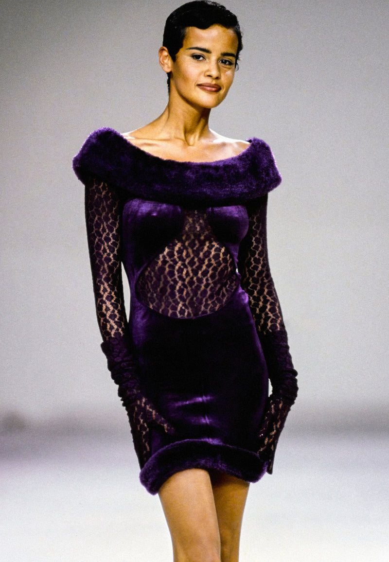 Alaïa Fall 1991 Knit Knee-Length Skirt