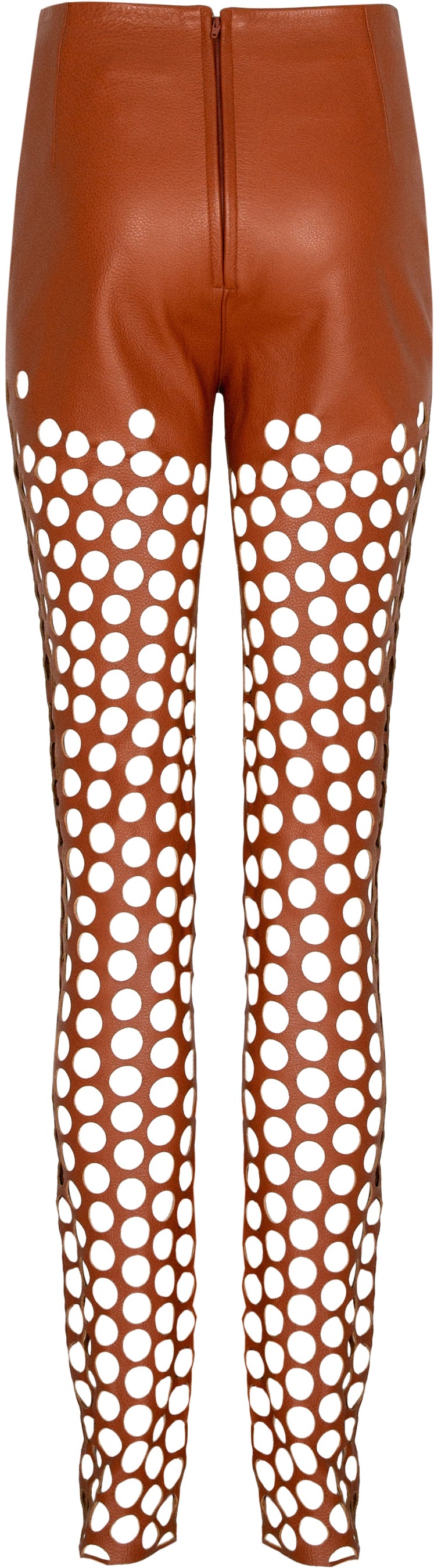 Maison Martin Margiela Spring 2010 Haute Couture Laser Cut Leather Trousers