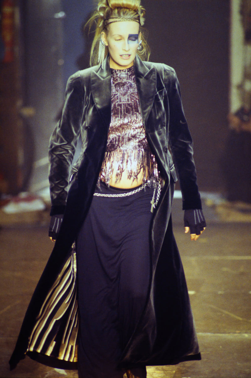 Jean Paul Gaultier Fall 1995 Runway Embellished Top