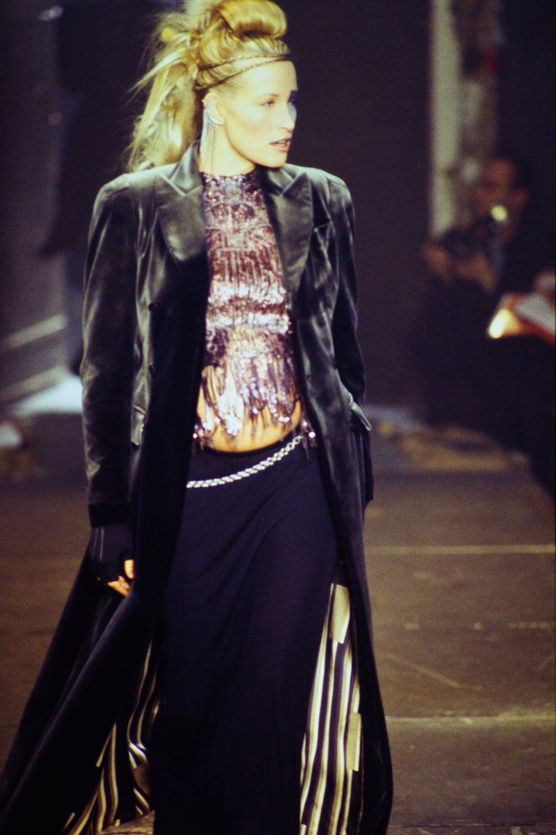 Jean Paul Gaultier Fall 1995 Runway Embellished Top