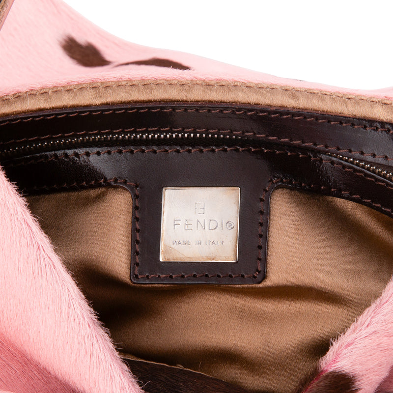 Fendi Fall 1999 Pink Printed Baguette