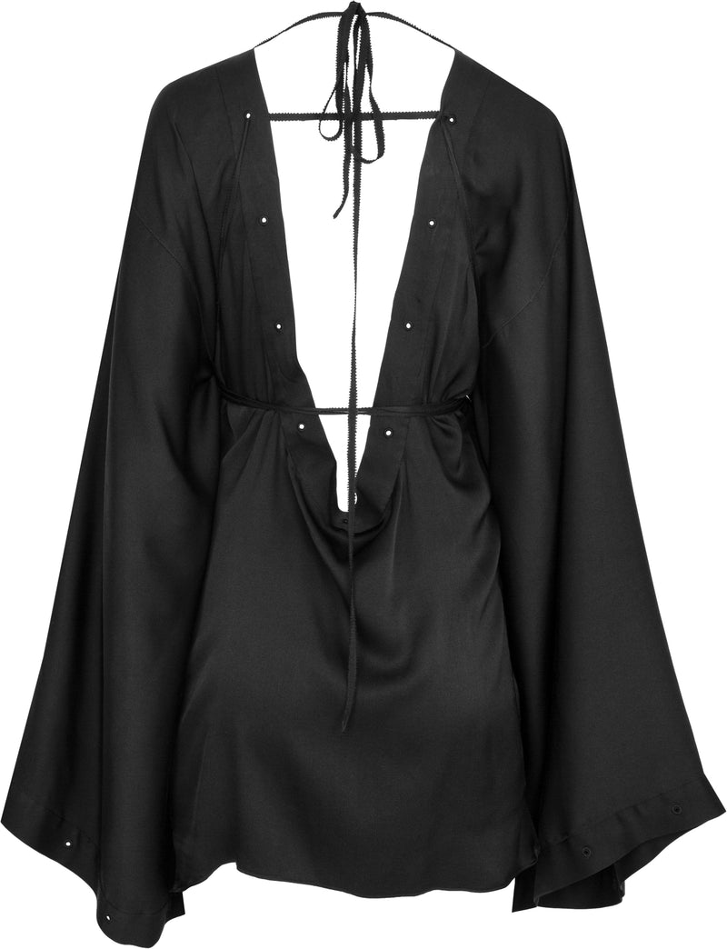 Gucci Fall 2002 Runway Lace-Up Mini Dress