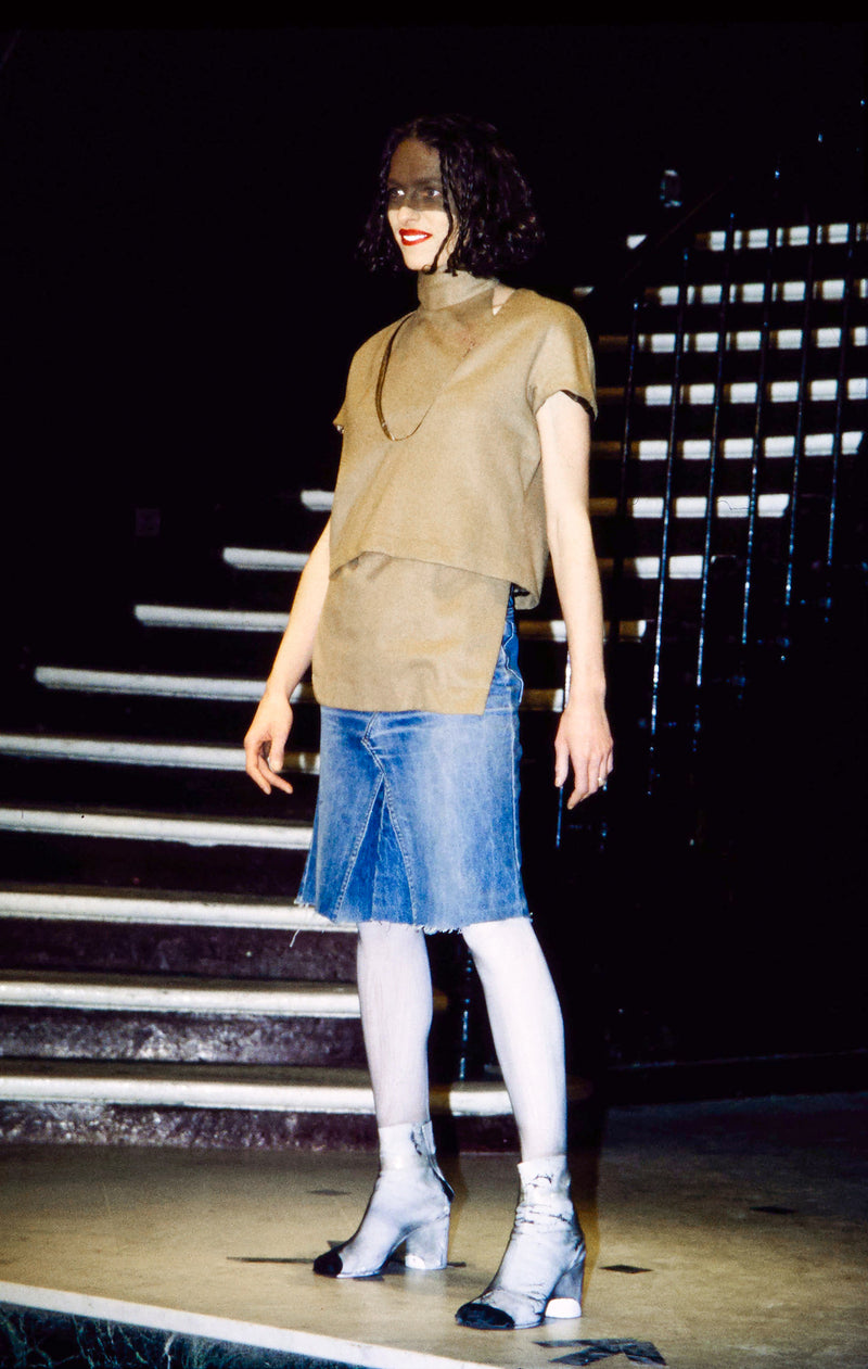 Maison Martin Margiela Fall 1996 Black Backless Apron