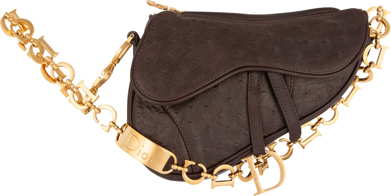 Christian Dior Fall 2000 Runway Saddle Bag