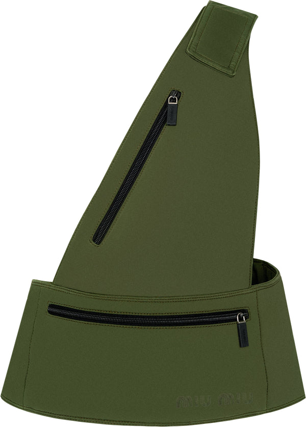 Miu Miu Spring 1999 Runway Zippered Chest Rig