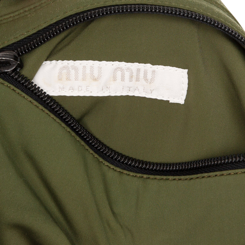 Miu Miu Spring 1999 Runway Zippered Chest Rig