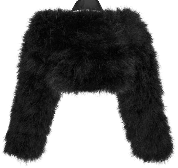 Gucci Spring 2004 Runway Black Bolero Jacket