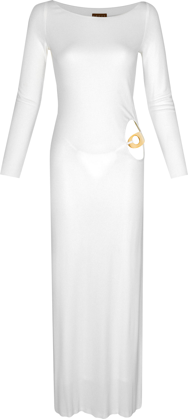 Gucci Fall 1996 Two-Piece Cut-Out Gown Tanga Set