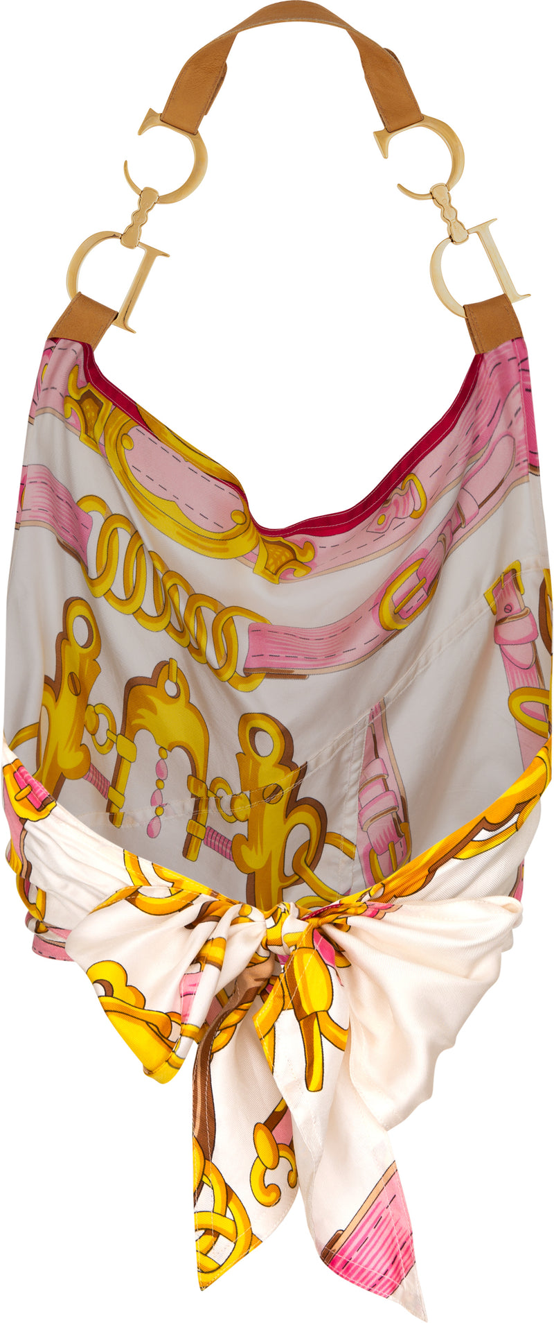 Christian Dior Spring 2000 Runway Saddle Halter Top