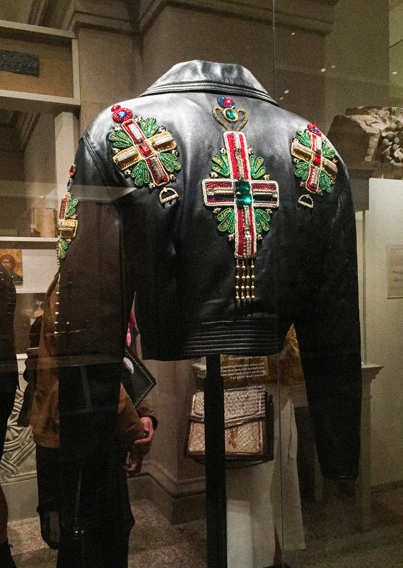 Gianni Versace Fall 1991 Byzantine Met Heavenly Bodies Museum Jacket