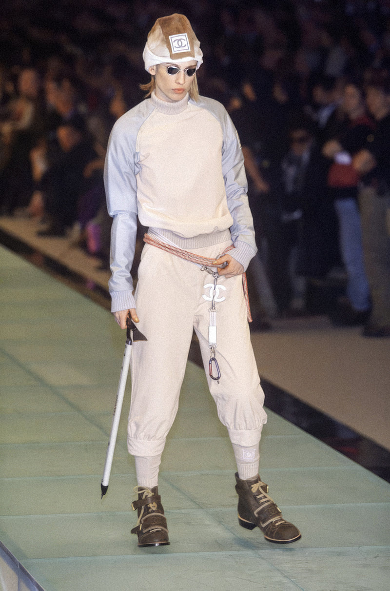 Chanel Fall 2001 Runway Logo Trapper Hat