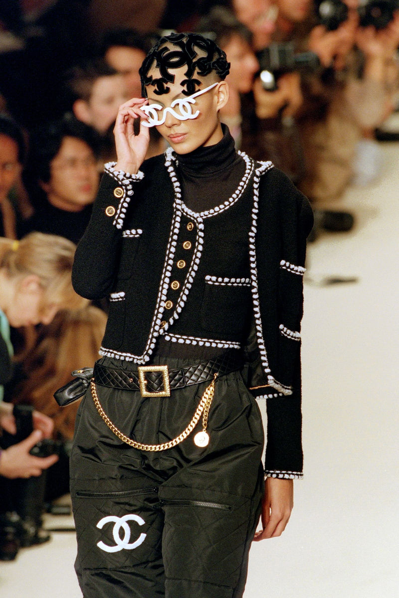 Chanel Fall 1994 Runway CC Logo Sunglasses