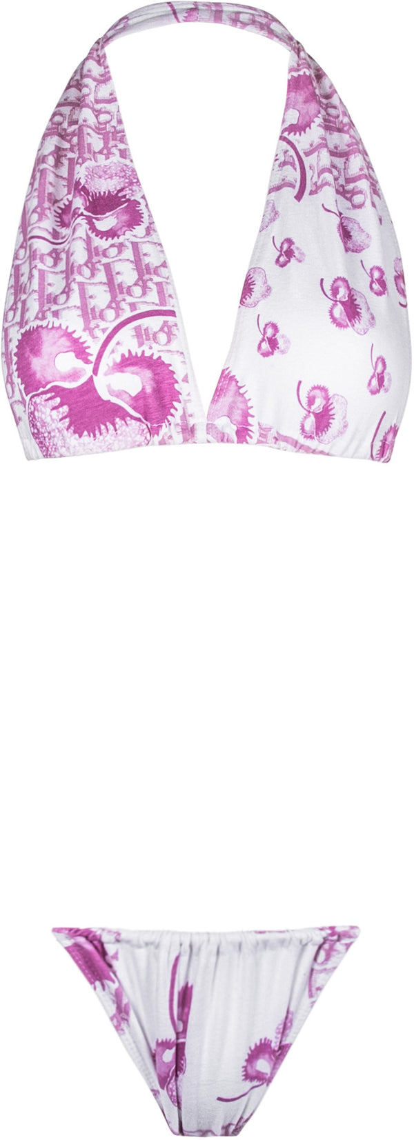 Christian Dior Resort 2005 Logo Flowers Bikini