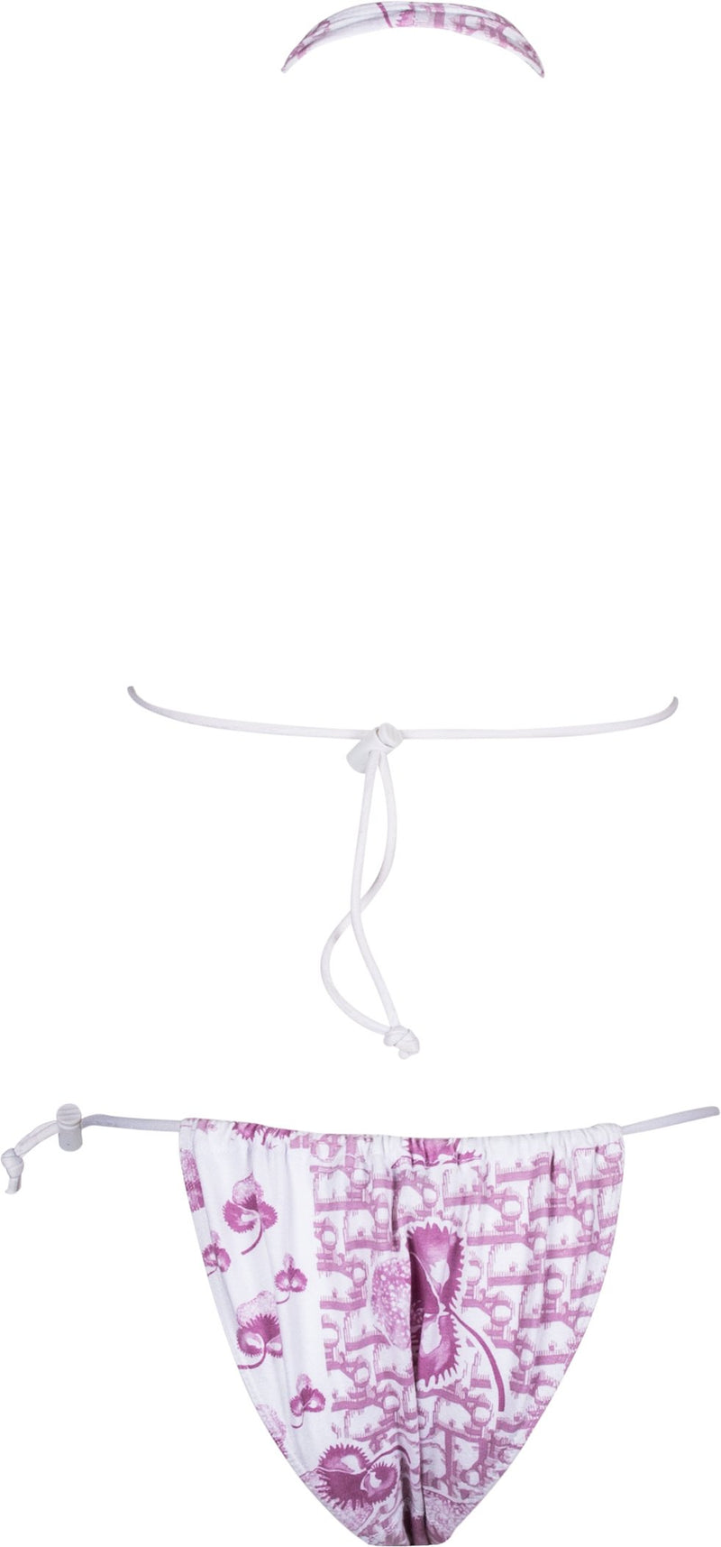 Christian Dior Resort 2005 Logo Flowers Bikini