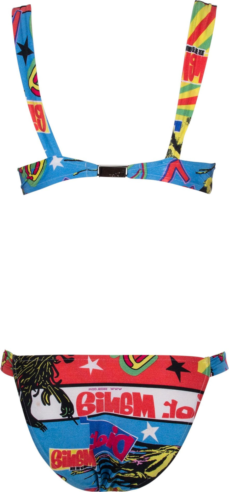 Christian Dior Multicolor Rasta Mania Bikini