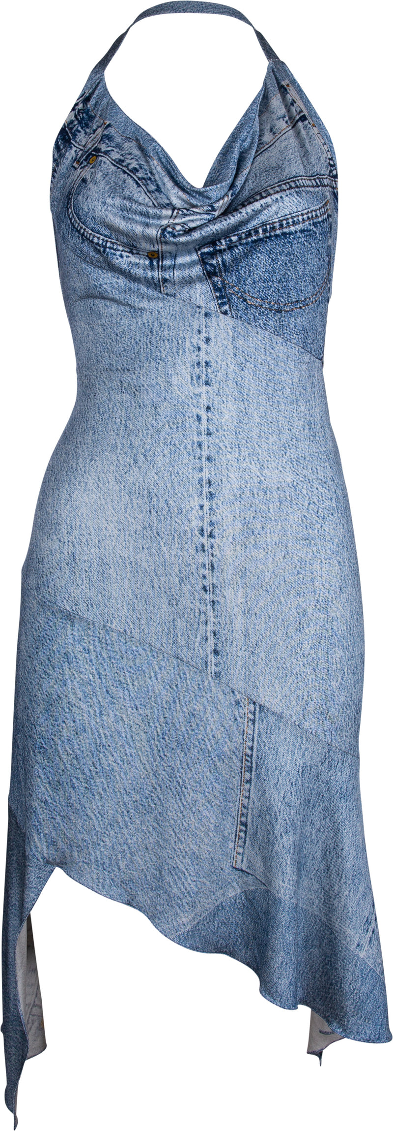 Christian Dior Spring 2000 Runway Trompe L'oeil Dress