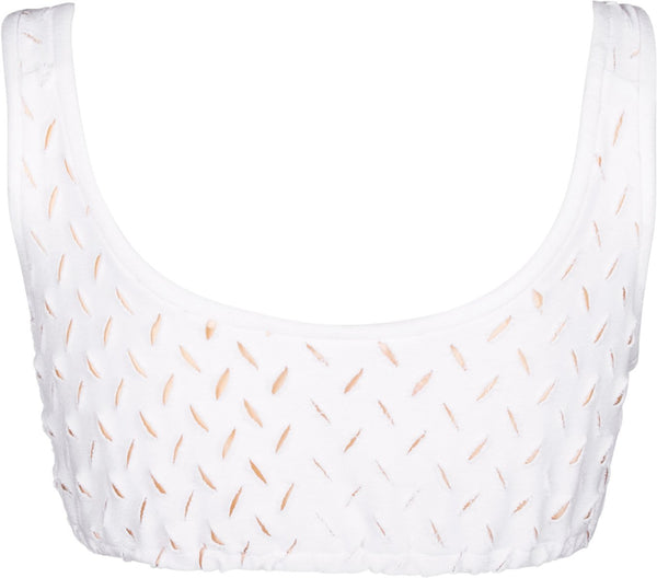 Vivienne Westwood Spring 1991 Cut Slash Pull Crop Top
