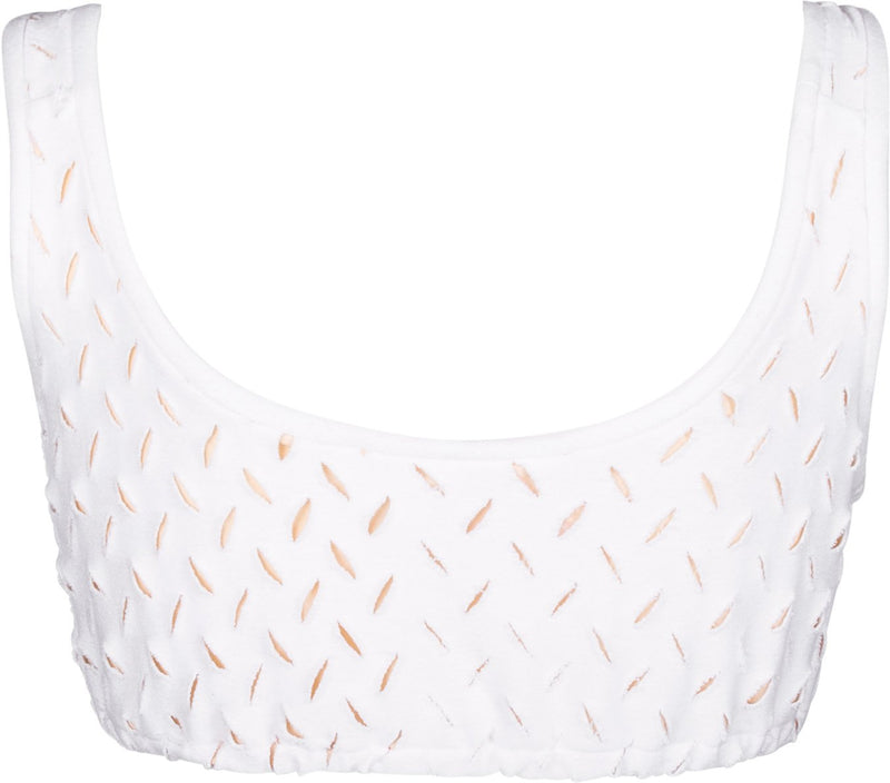 Vivienne Westwood Spring 1991 Cut Slash Pull Crop Top
