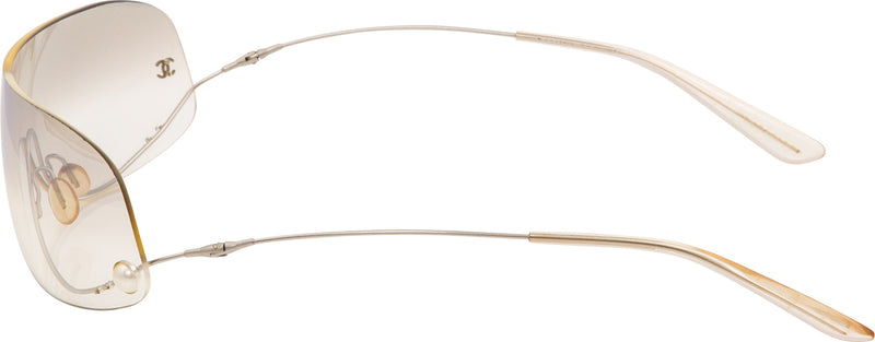 Chanel Transparent Wire Frame Sunglasses