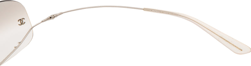 Chanel Transparent Wire Frame Sunglasses