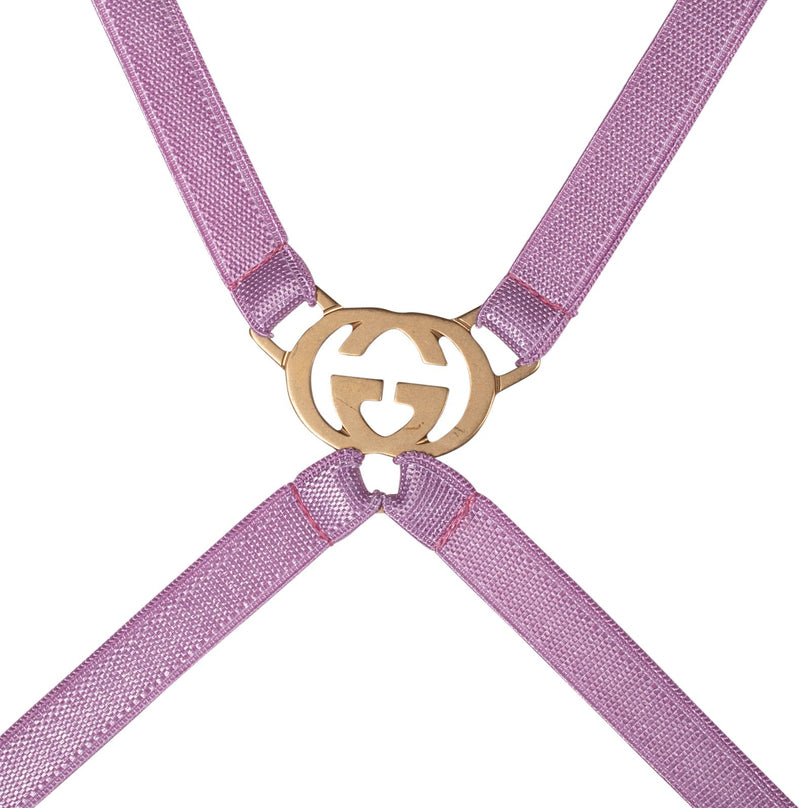 Gucci Iconic G Thong Mesh One-Piece