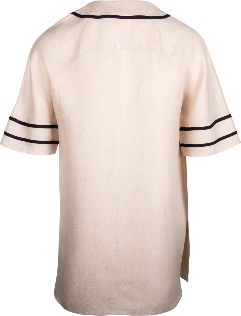 Chanel Logo Jersey Top