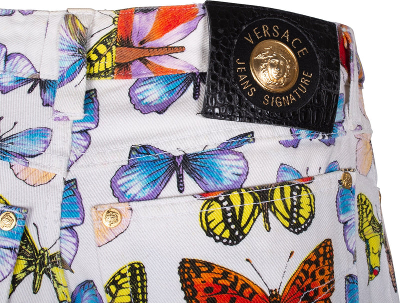 Gianni Versace Spring 1995 Butterfly Jeans