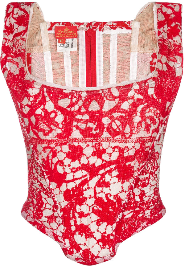Vivienne Westwood Red Lace Corset