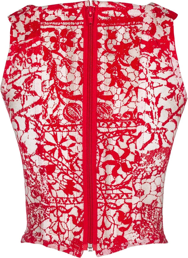 Vivienne Westwood Red Lace Corset