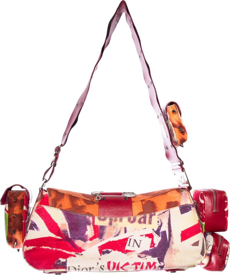 Christian Dior Spring 2003 Runway Columbus Pouch Bag