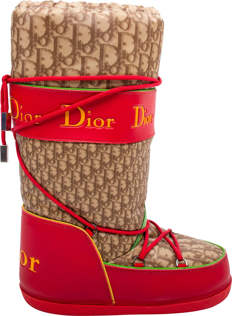 Christian Dior Rasta Diorissimo Moon Boots