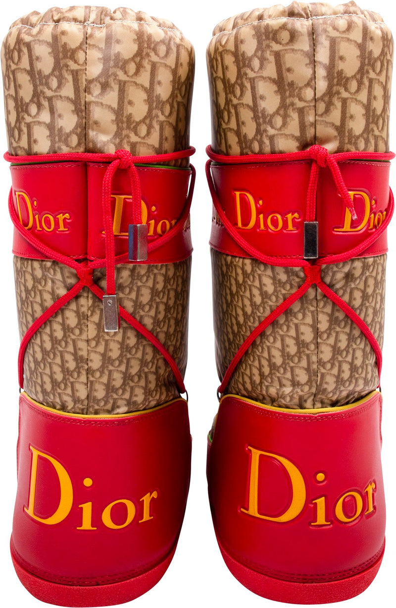 Christian Dior Rasta Diorissimo Moon Boots