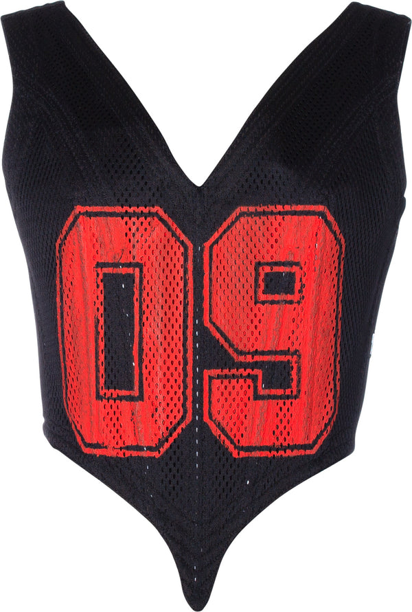 Jean Paul Gaultier Football Jersey Corset