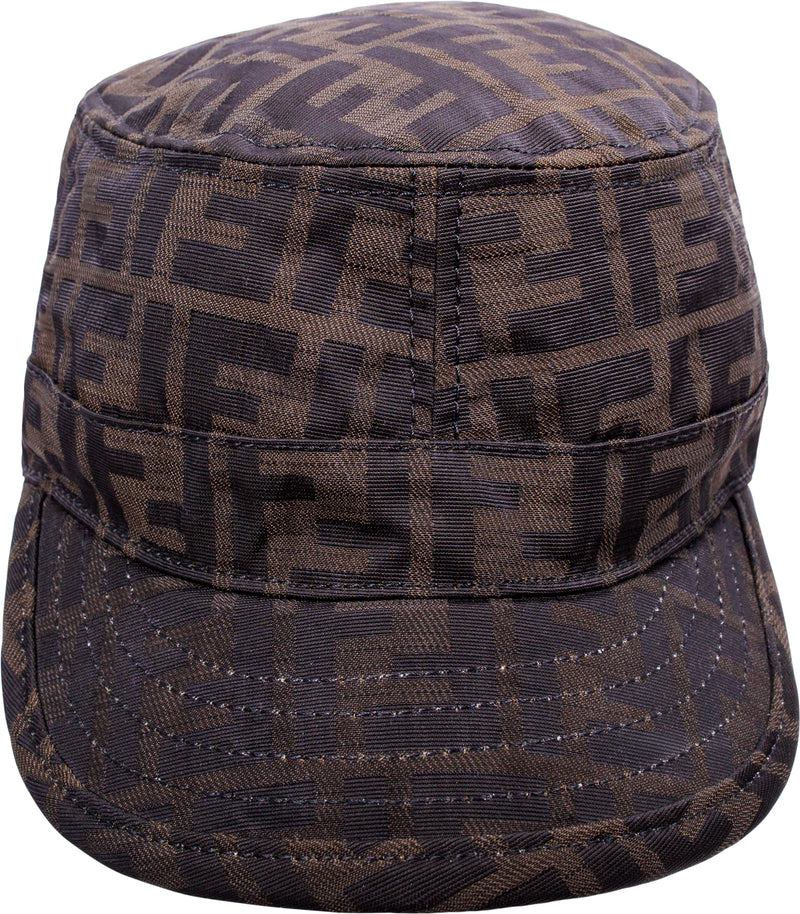Fendi Zucca Newsboy Hat