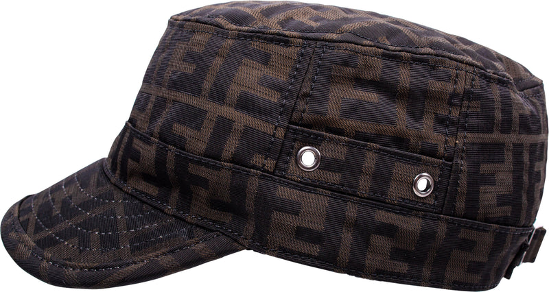 Fendi Zucca Newsboy Hat
