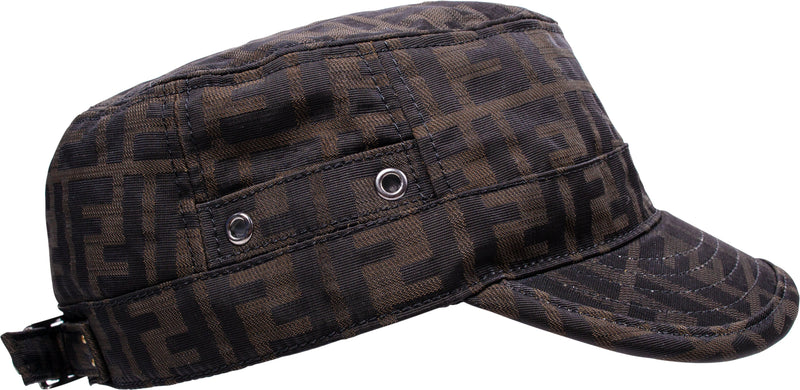 Fendi Zucca Newsboy Hat