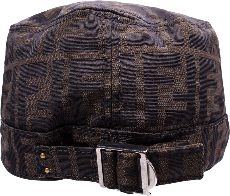 Fendi Zucca Newsboy Hat