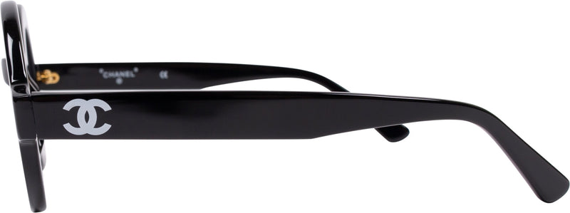 Chanel Logo Round Spring 1993 Runway Sunglasses