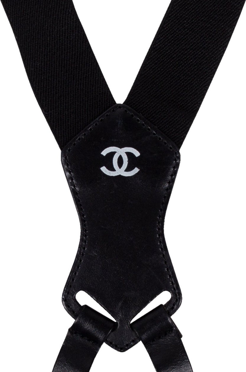 Chanel Chanel Logo Spring 1994 Runway Suspenders