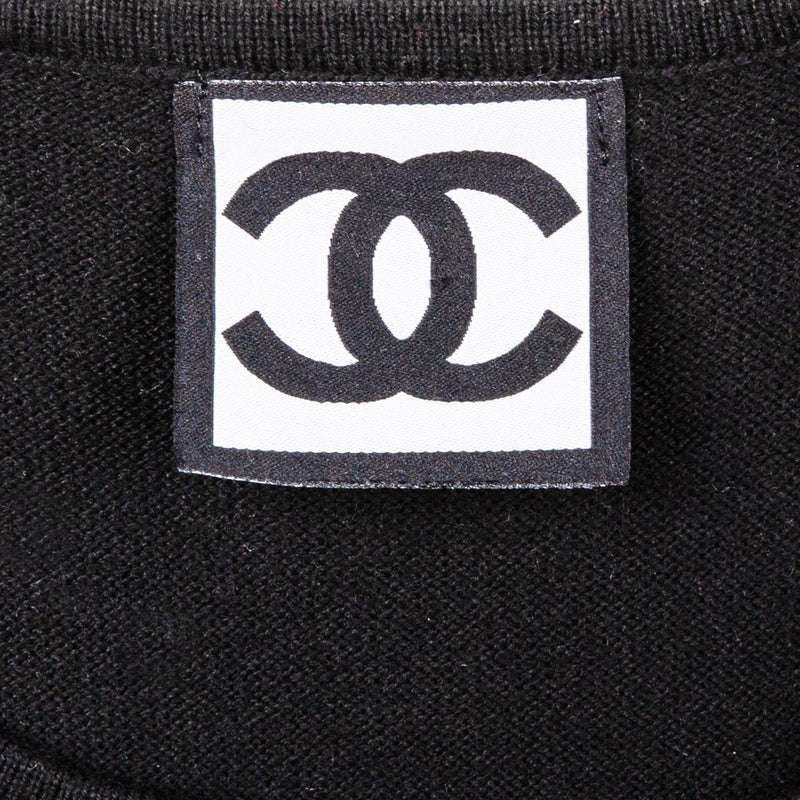 Chanel Cashmere Logo Tank Top