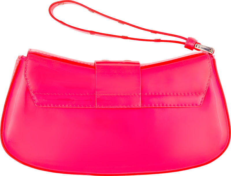 Christian Dior Spring 2003 Runway Neon Clutch Bag
