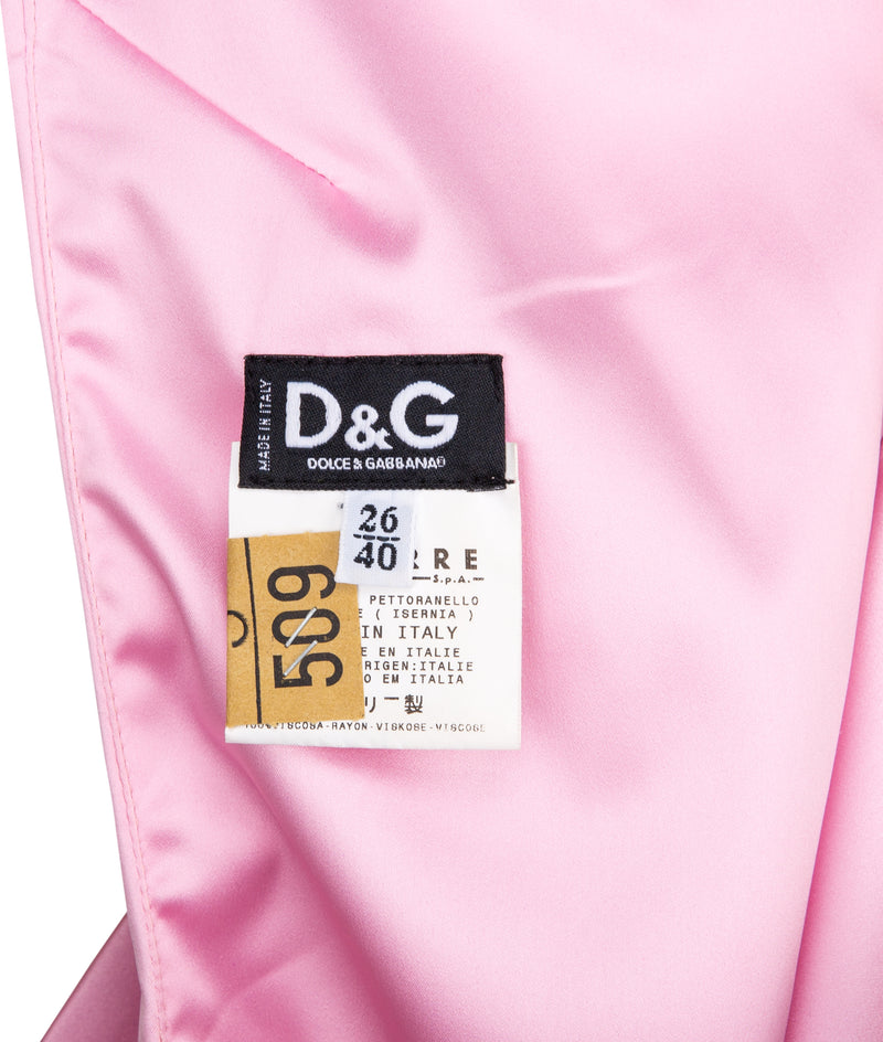 Dolce & Gabbana D&G Spring 2001 Runway Dancer Embellished Dress