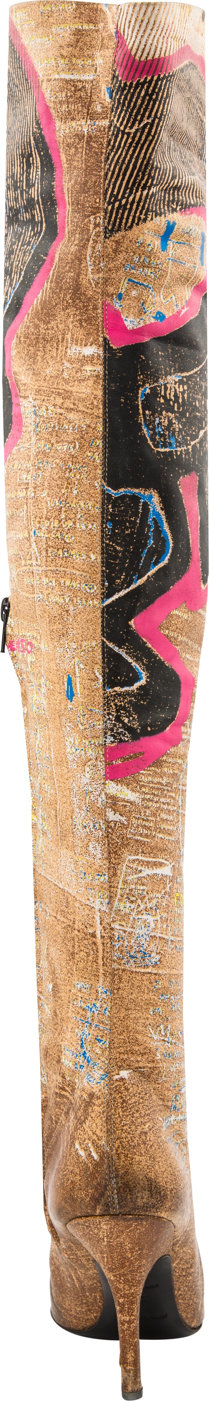 Roberto Cavalli Fall 2003 Runway Leather Thigh-High Boots