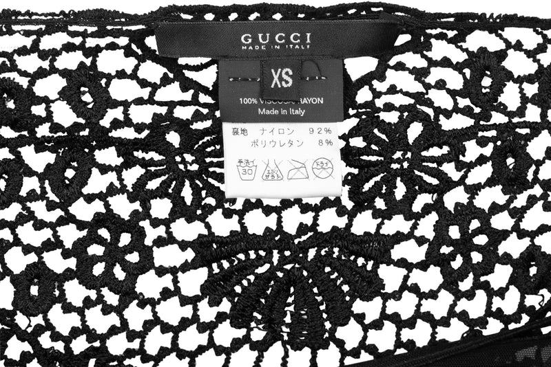 Gucci Spring 2003 Runway Crochet One-Piece