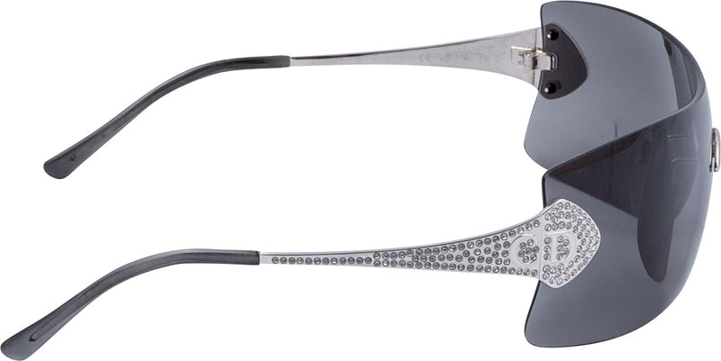Christian Dior Fall 2000 Alek Swarovski Embellished Logo Sunglasses